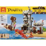 Wange 54041 Pirates Kraken Attackin 744PCS