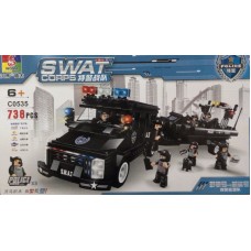 Woma 0535 Swat Corps 738PCS