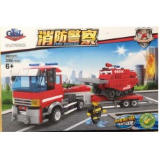 Gao Bo Le 98212 Fire Engine 6+ 398PCS