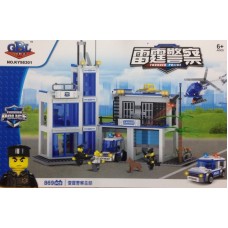 Gao Bo Le 98301 Thunder Police 869PCS