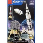 Enlighten 511 Space Series Moon Landing & Survey Team 229PCS