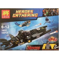 Lele 79037 Heroes Gathering 6-12 138PCS