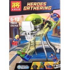 Lele Heroes Gathering 79034 179PCS