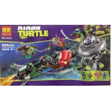 Bela 10263 Ninja Turtle 285PCS