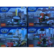 City 1101 Theater/Pizza Place/Town Hall/Fire Station