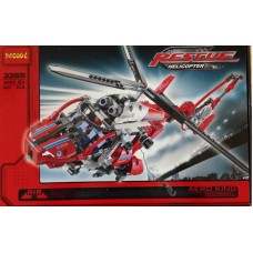 Decool 3355 Rescue Helicopter 407PCS