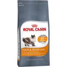 Royal Canin Hair & Skin care สำหรับแมวโตบำรุงขนและผิวหนัง ชนิดเม็ด 2 kg
