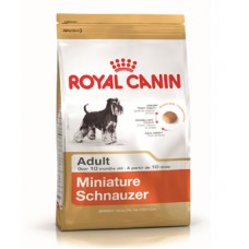 Royal Canin Miniature Schnauzer Adult ชนิดเม็ด สำหรับสุนัขพันธุ์ชเนาท์เซอร์ 10 เดือนขึ้นไป 3 kg