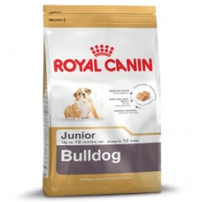 Royal Canin Bulldog Junior ชนิดเม็ด สำหรับลูกสุนัขพันธุ์บลูด็อก 3 kg