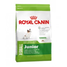 Royal Canin X-SMALL Junior ชนิดเม็ด ลูกสุนัขพันธุ์ขนาดจิ๋วน้ำหนักตัวเมื่อโตเต็มวัย ไม่เกิน 4 กก. 1.5 kg