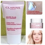 Clarins White Plus Total Smoothing Brightening Night Cream 15ml