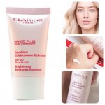 Clarins White Plus Total Hydrating Emulsion SPF20PA+++/Oil Free 15ml