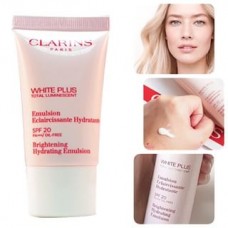 Clarins White Plus Total Hydrating Emulsion SPF20PA+++/Oil Free 15ml