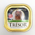 ทรีซอร์ ด็อก Tresor Dog Duck รสเป็ด สำหรับสุนัขโตอายุตั้งแต่ 1 ปีขึ้นไป 100กรัม