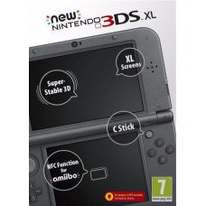 3DS: NEW NINTENDO XL CONSOLE BLACK