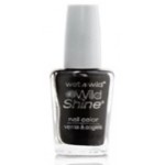 Wet n Wild Wild Shine Nail Color #E424A black creme