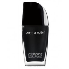Wet n Wild Wild Shine Nail Color 485D Black Crème  