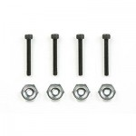 TA 40532 GT-01 Wheel Bolt & Collar (Silver)