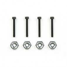 TA 40532 GT-01 Wheel Bolt & Collar (Silver)