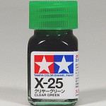 TAMIYA 80025 COLOR X-25 CLEAR GREEN