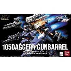 1/144 HGSeed 105Dagger + Gunbarrel