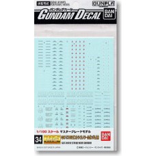 Gundam Decal (MG) for GAT-X105E Strike Noir Gundam