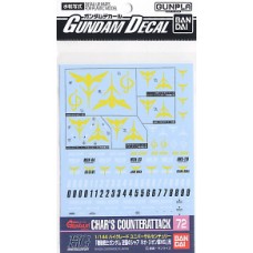 Gundam Decal for (1/144) Gundam Char`s Counter Attack Neo Zeon