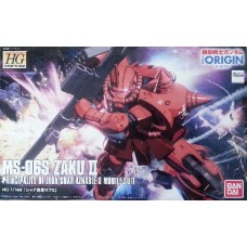 1/144 HGOrigin Char Aznable`s Custom Zaku II (THE ORIGIN)