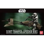 1/12 SCOUT TROOPER & SPEEDER BIKE