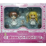 No.254 Nendoroid Takamachi Nanoha & Fate Testarossa School Uniform Ver.