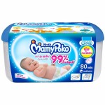 มามี่โพโค Mamy Poko เบบี้ไวพ์ นุ่มหนาพิเศษ กล่อง 80 แผ่น