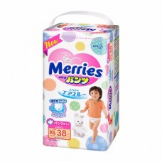 เมอร์รี่ส์ Merries Pants ไซส์ XL ห่อ 38 ชิ้น