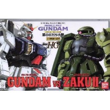 1/144 HG Gundam The 08th MS Team Gundam VS Zaku II