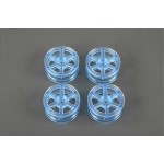 TA 49403 Medium-Narrow 6-Spoke Wheels (Clear Blue/+2)