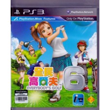 PS3: Everybody's Golf 6 (Voice JP Sub Eng Chn)