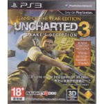 PS3: UNCHARTED 3: Drake's Deception - GAME OF THE YEAR EDITION (Z3)