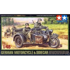32578 1/48 German Bike & Sidecar