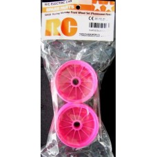 TA 50428 Racing Monster Front Wheel Set (Fluorescent Pink)