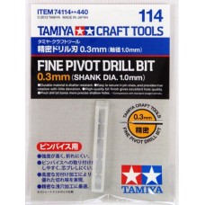 TA 74114 Fine Pivot Bit 0.3mm Shank 1mm