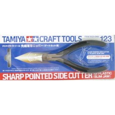 74123 Tamiya Craft Tools Sharp Pointed Side Cutter (Slim Jaw) คีมเทพ 2