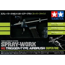 Tamiya 74549 Spray-Work HG Trigger-Type Airbrush (Super Fine)