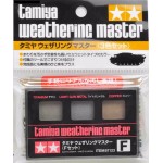 87123 Tamiya Weathering Master F Set (Titanium, Light Gunmetal, Copper) 