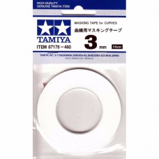 TA 87178 Masking Tape for Curves 3 mm
