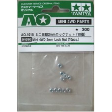 94690 mINI 4WD 2MM LOCK NUT (10pcs.)