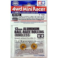 TA 94862 13mm Aluminum Ball-Race Rollers (Ringless/Glod)