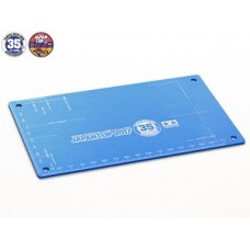 95108  Mini 4WD HG Aluminum Setting Board (Blue) 35th Anniversary & Japan Cup 2017