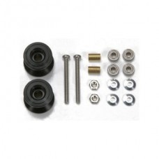 TA 95231 Double Aluminum Rollers (13-12 mm) Black
