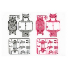 TA 95235 MS Chassis Set (Silver/Pink)