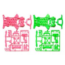 TA 95240 Super XX Fluorescent-Color Chassis Set (Pink/Green)