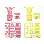 95249 Super II Fluorescence Chassis (Pink/Yelow)